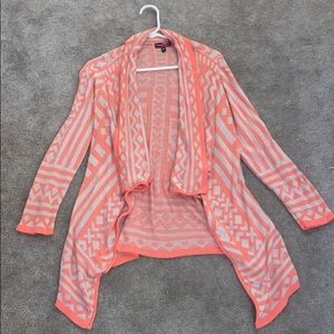 Pink cardigan